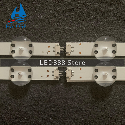 LED strips for LG 43 TV 43UJ639V 43UJ635T 43UJ6350 43UJ6510 43UJ6517 43UJ6519 43UJ651T 43UJ6600 43UJ6620 43UJ6680 NC430DGG ► Photo 1/6