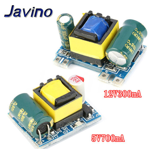 AC-DC 5V 700mA 12V 300mA 3.5W Isolated Switch Power Supply Module Buck Converter Step Down Module 220V turn 5V/12V ► Photo 1/6