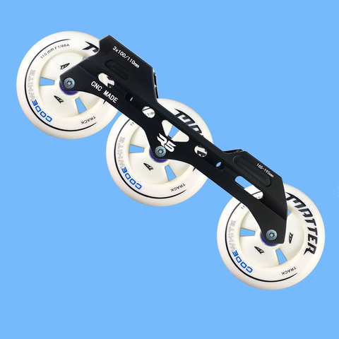 Roller Skates Base 110 mm F1 86A Matter Wheels with 243mm R5 Frame Inline Skates Guide for Speed Slalom Sliding Skates Boots ► Photo 1/6