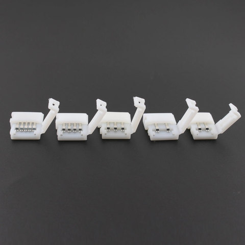 RGB LED Light Strip Connector 2pin 3pin 4pin 5pin 8/10/12mm LED Strip Connector For RGB RGBW RGBWW WS2812 LED Single Color Strip ► Photo 1/6