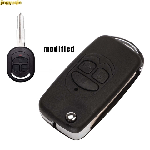 jingyuqin Modified Flip Remote Car Key Shell for Chevrolet Lacetti Optra Nubira Vehicle Pocket Alarm 2005 2006 2007 2008 2009 ► Photo 1/6