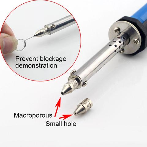 EU 2 in1 30W 220V Soldering Iron PCB Solder Sucker Desoldering Vacuum Pump Welding Tool ► Photo 1/5