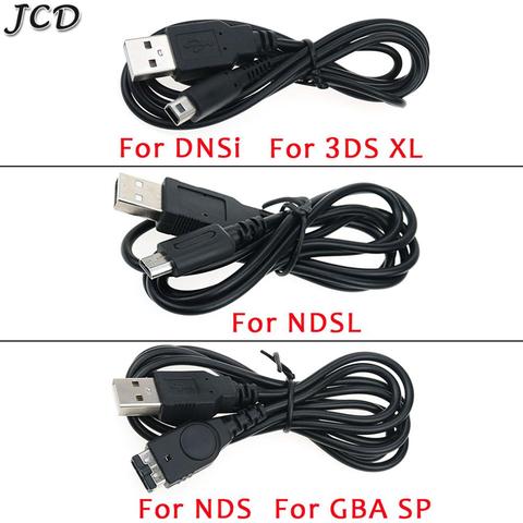 JCD USB Data Charger Charging Power Cable Cord for Nintendo DS Lite DSL NDSL For NDSi  3DS  New 3DS  XL LL NDS GBA SP ► Photo 1/6