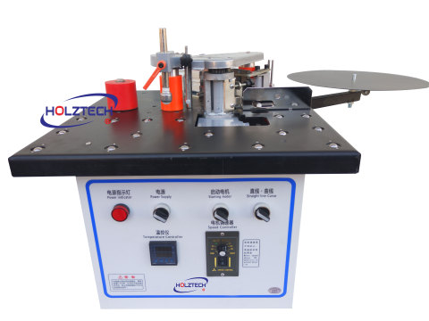 Woodworking Edge Banding Machine Manual Edge Bander Double Gluing Adjustable Speed ► Photo 1/6