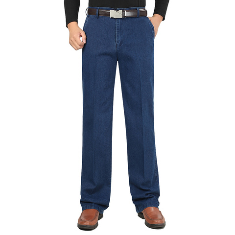 2022 New Stretch Slim Fit Men's Jeans Designer High Quality Classic Denim Pants Summer Baggy Jeans Men Fashion Elasticity WFY12 ► Photo 1/6