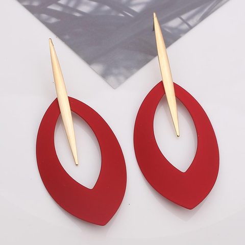Red Earrings for Women Vintage Big Statement Long Dangle Earrings Wedding Bridal Boho Trendy Earrings Fashion Jewelry 2022 ► Photo 1/6