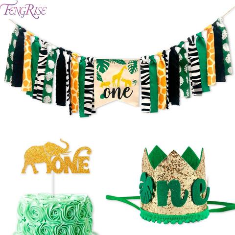 Jungle Theme Birthday Banner Jungle Party Decorations 