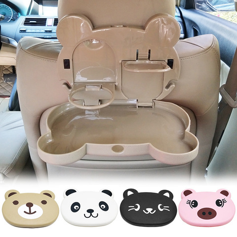 Baby Dinner Plate for Car Accessorie Feeding Food Tableware Cartoon Bear Children Dishes Eating Dinnerware Kids Anti-fall Dishes ► Photo 1/6
