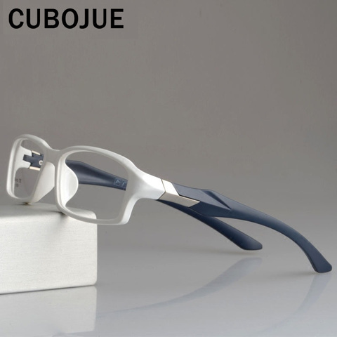 CUBOJUE sports Mens Glasses Frame TR90 eyeglass frames women ultra light prescription spectacles myopia diopter optical eyeglass ► Photo 1/6