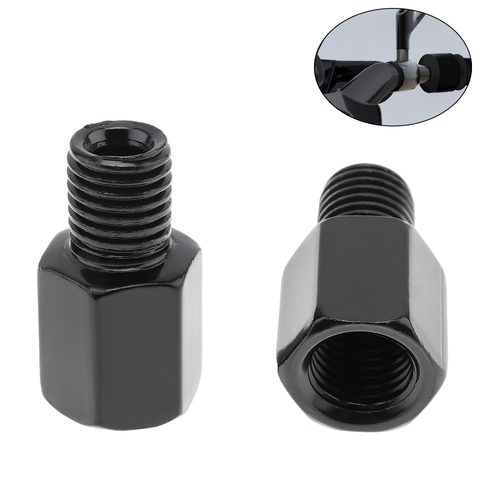 1Pcs Clockwise and Counterclockwise 10mm to 10mm Motorcycle Rearview Mirror Screw Thread Adapter Bolt Motorbike Mirror Screw ► Photo 1/6