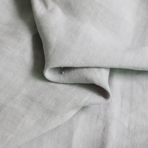 100cm*140cm Sand Washed 100% Pure Linen Material Elegant Pure White Light Grey ► Photo 1/1