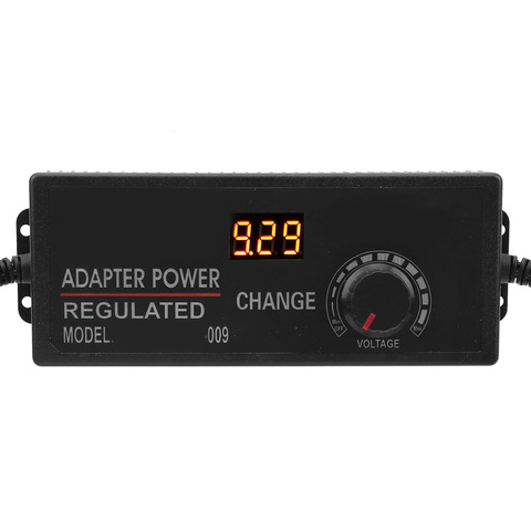 DC Power Adapter Adjustable Power Switching Voltage Regulation Universal PWM Power Supply Adaptors ► Photo 1/6