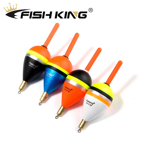 FISH KING 5pcs Barguzinsky Fir Float 2.0+2.0gr/3.0+2.0gr/4.0+2.0gr/5.0+2.0gr Copper Fishing Float Vertical Buoy Fishing Tackle ► Photo 1/6