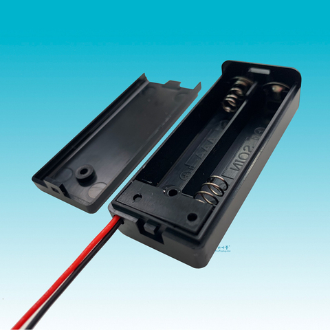battery holder/case with switch and linker plug for 2 X AAA battery ► Photo 1/4