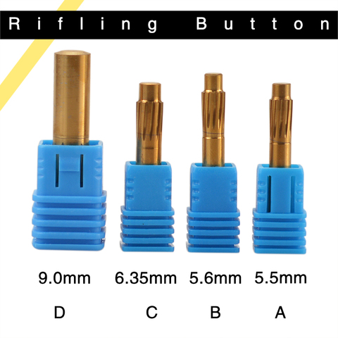 Rifling Button 5.5mm 5.6mm 6.35mm 9.0mm 12 Flutes Hard Alloy Chamber Helical Machine Reamer Break Durable Tool Accessories ► Photo 1/6