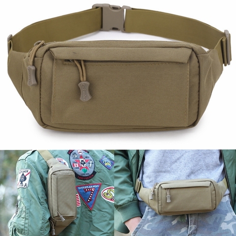 Military Tactical Waist Bag Nylon Messenger Travel Bag Multi-function Carrying Bag Outdoor Sport Hunting Hiking Camping Tool Bag ► Photo 1/6