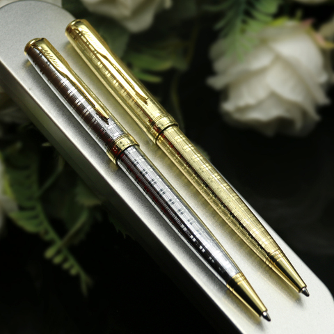 2022 BEST PROMOTIONS Fashion Stationery ALL METAL Writing Ballpoint Pen Executive School Suppliers As Same As Parker Quality ► Photo 1/6
