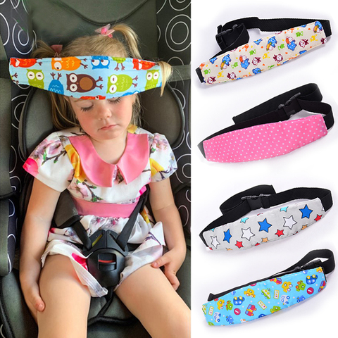 Infant Baby Car Seat Head Support Children Belt Fastening Belt Adjustable Boy Girl Playpens Sleep Positioner Baby Saftey Pillows ► Photo 1/6