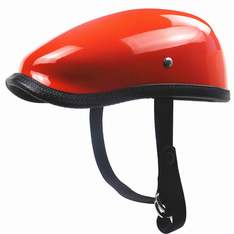 Japanese Style Moto Helmet Vintage Beret Style Motorcycle Helmet Light Weight Moto Helmet Fiberglass Shell Bike Capacete Moto ► Photo 1/5