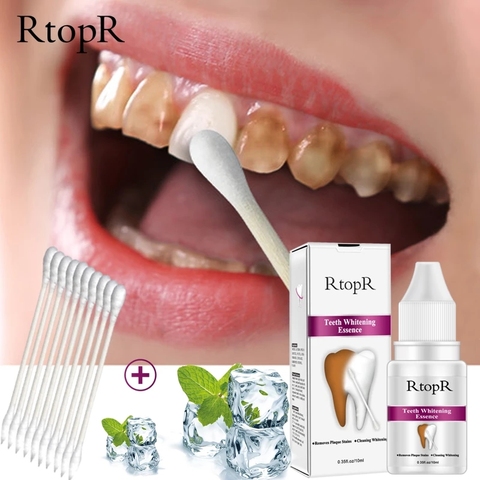 Teeth Oral Hygiene Essence Whitening Essence Daily Use Effective Remove Plaque Stains Cleaning Product teeth Cleaning Water 10ml ► Photo 1/6