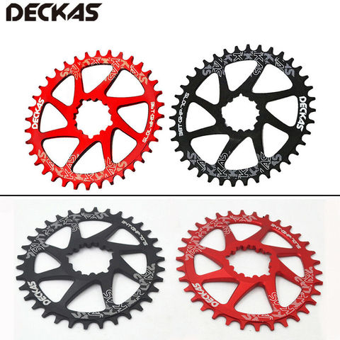 DECKAS GXP MTB Chainring 32/34/36/38T Oval Round chainring Chainwheel Mountain Bike Road Bicycle SRAM GXP XX1 XO1 X1 GX XO X9 ► Photo 1/6