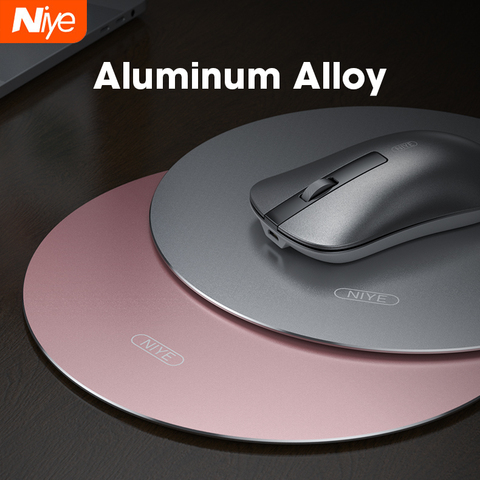 Aluminum Alloy Mouse Pad Gamer Protable Anti-slip Gaming Mouses Mat Mousepad Hard Mause Pads for Computer Laptop PC Accessories ► Photo 1/6