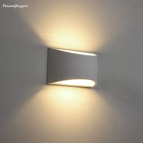 Wall sconces light fixtures Lamps Modern LED Lighting  7W Up and Down Indoor Plaster for Living Room Bedroom Hallway ► Photo 1/6