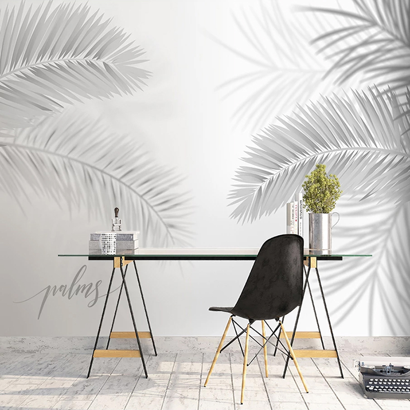 Black And White 3d Mural Wallpaper Image Num 73