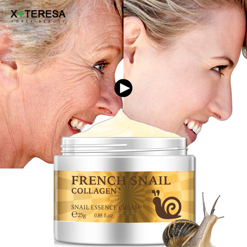 Snail Face Cream Hyaluronic Acid Anti-Wrinkle Anti-aging Facial Whitening Day Cream Collagen Moisturizer Nourish Korea Skin Care ► Photo 1/6