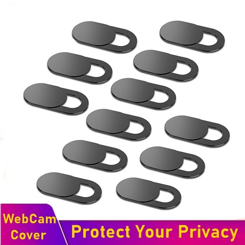 Tongdaytech 12Pack WebCam Cover Shutter Slider Plastic Ultra Thin Lens Cover For Tablets PC Laptops Mobile Phone Privacy Sticker ► Photo 1/6