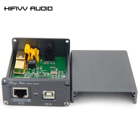 HIFI Asynchronous USB XMOS U308 DAC coaxial optical fiber digital interface MuRata Audio transformer Support DSD and PCM ► Photo 1/6