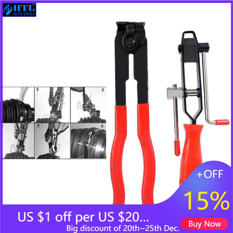 2pc CV Joint Clamp Banding Install Tool Ear Type Boot Clamp Pliers Profession Hand Tool ► Photo 1/6