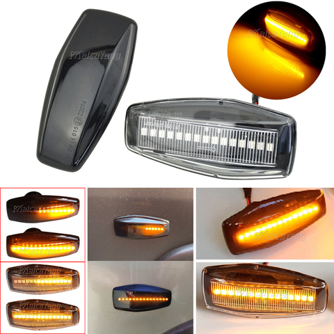 Dynamic LED Turn Signal Side Marker Light For Hyundai Elantra Getz XG Tucson i10 Sonata Coupe Terracan Matrix Trajet 2004 2008 ► Photo 1/6