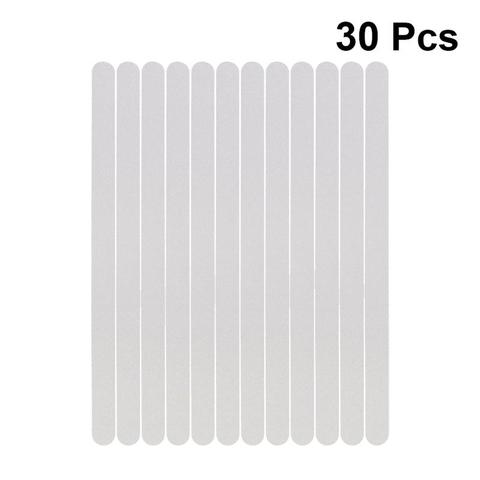 30pcs Anti Slip Strips Transparent Shower Stickers Bath Safety Strips Non Slip Strips for Bathtubs Showers Stairs Floors ► Photo 1/6