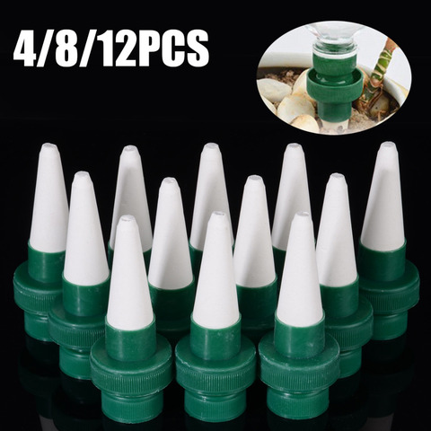 4/8/12 pcs Plant Water Dripper Dispenser Garden Automatic Water Flow Drip Irrigation Watering System Kit ► Photo 1/6