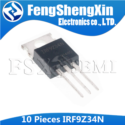 10pcs/lot  IRF9Z34N IRF9Z34 F9Z34N Power MOSFET TO-220 ► Photo 1/1