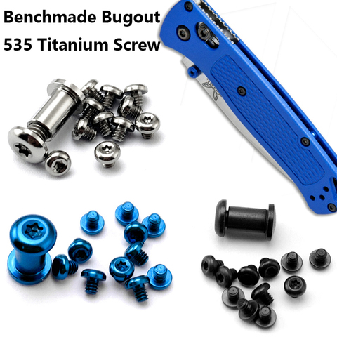Bugout 535 Knife Titanium screw For Benchmade Bugout Knife DIY Knife Handle Material Screw ► Photo 1/5
