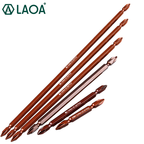 LAOA Phillips Screwdriver Bit Electric Screwdriver head Magnetic PH2 Bit S2 Alloy steel Lengthen cross screwdriver ► Photo 1/6