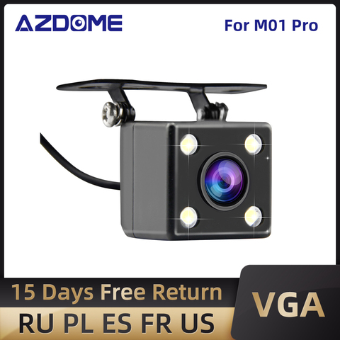 Car Rear View Camera Only For M01 Pro Dash Camera 2.5mm Jack Port Video Port With LED Night Vision ► Photo 1/4