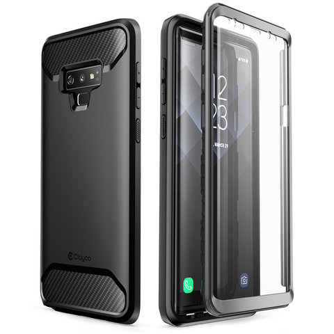 For Samsung Galaxy Note 9 Case Clayco Xenon Full-Body Rugged Cover with Built-in 3D Curved Screen Protector For Galaxy Note 9 ► Photo 1/6
