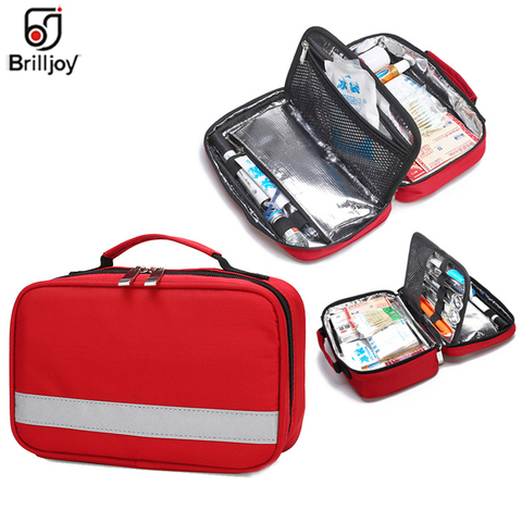 Brilljoy High Quality Insulin Portable Medicine Cold Storage Bag Refrigerated Cool Box bags Drug Freezer for Diabetes People New ► Photo 1/6