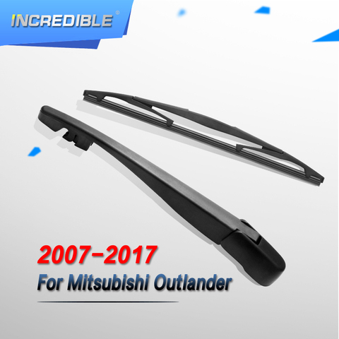 INCREDIBLE Rear Wiper & Arm for Mitsubishi Outlander 2007 2008 2009 2010 2011 2012 2013 2014 2015 2016 2017 ► Photo 1/6