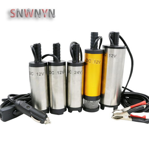 38mm 12V 24V DC Electric Submersible Pump Fuel Transfer Pump Oil Suction Pump For Pumping Diesel Oil Water ► Photo 1/6