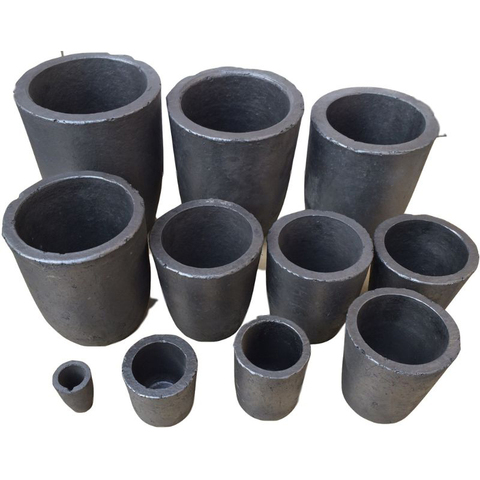 1-5kg Foundry Clay Graphite Crucibles Black Cup Furnace Torch Melting Casting Refining Gold Silver Copper Brass Aluminum ► Photo 1/6