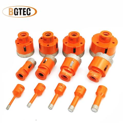 BGTEC 1pc Vacuum brazed Dry Diamond Drilling Bits M14 thread porcelain tile Drill Core Bit marble, masonry Hole Saw Cutter ► Photo 1/6