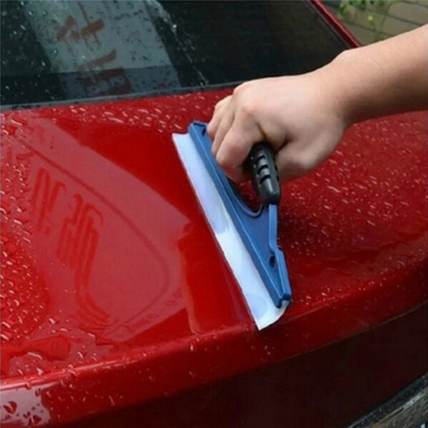 1PC Car Wiper Board Silicone Cars Window Wash Clean Cleaner Wiper Squeegee Drying Blade Shower Kits Plastic+ Silicone 32 10 95 ► Photo 1/1