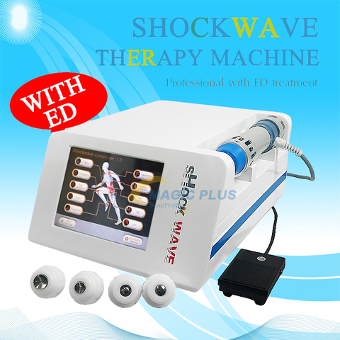 Electromagnetic Generator Radial Shock Wave Therapy Machine with ED Treatment Shock Wave Physiotherapy Equipment Pain Relief ► Photo 1/6