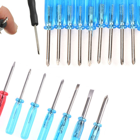 1pcs 7pcs 10pcs Mini Phillips Slotted Cross Word Head Five-pointed Star Small Screwdrivers For Phone Laptop Repair Open Tools ► Photo 1/1