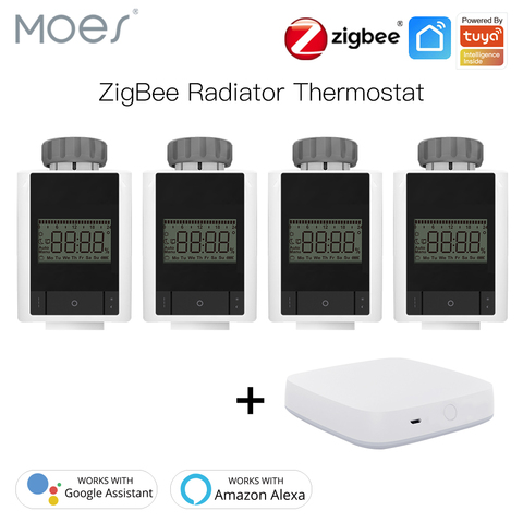 SmartLife Radiator Control, Zigbee 3.0, Battery Powered