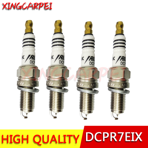 4pcs NEW DCPR7EIX-3144 Iridium Spark Plug For Harley Davidson Motorcycle DCPR7EIX 3144  IXU22 Auto Part ► Photo 1/3